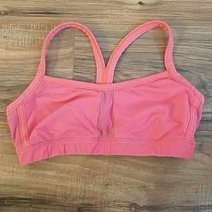 Lululemon pink bra